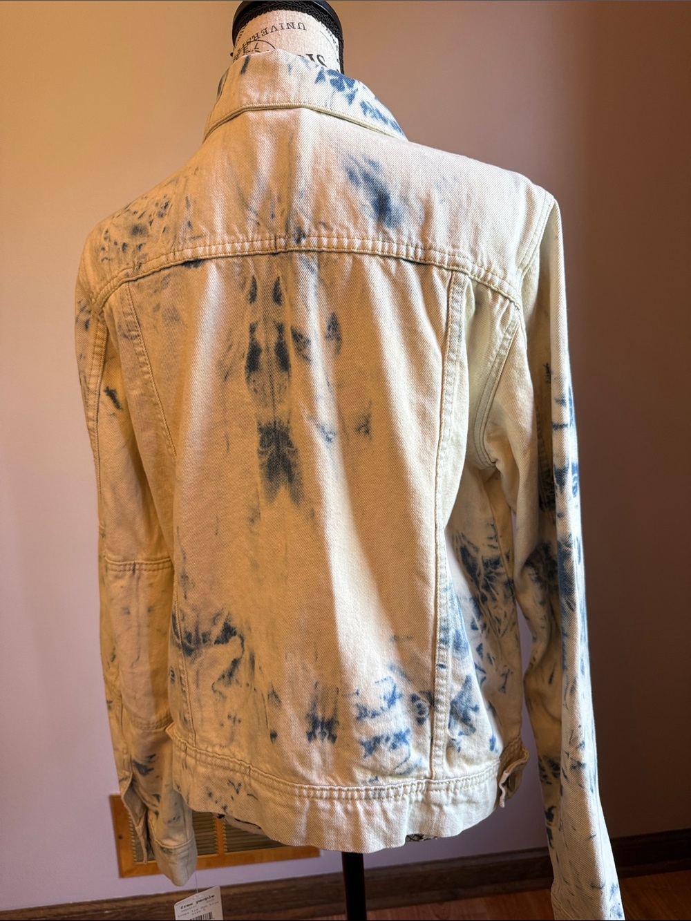 FREE PEOPLE-JONES TIE DYE BLUE-NWTS-SIZE LARGE - Picture 9 of 15